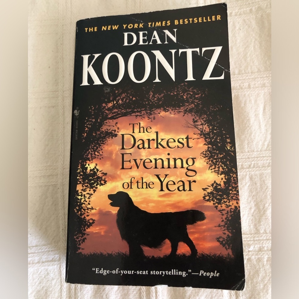 Paperback This is the paperback edition of The Darkest Evening of the Year, 2008